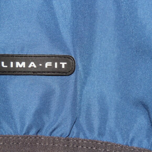 Nike Men's Windbreaker Jacket Clima-Fit Full Zip Size L Blue Reflector - Picture 7 of 8